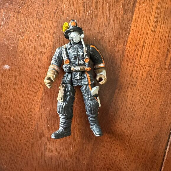 Chap Mei Other - Chap Mei Rescue Squad Fireman Fire Fighter Action Figure Lanard Oxygen Mask